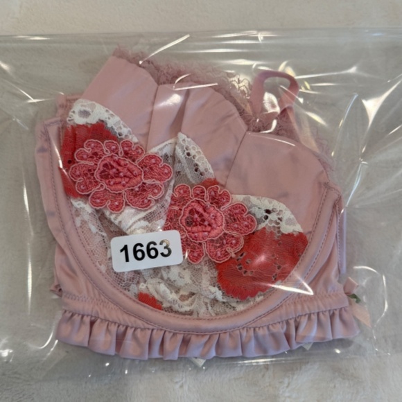 New! For Love And Lemons Sylvie Underwire Bra 31663 - Picture 12 of 12